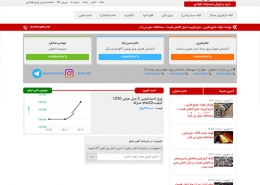 طراحی سایت آهن آلات اصفهان